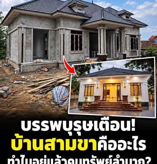 บรรพบุรุษเตือนสติ! “สร้างบ้านสามขา” ทั้งคนทั้งทรัพย์อาจลำบาก แล้วบ้านสามขาคือบ้านแบบไหน?